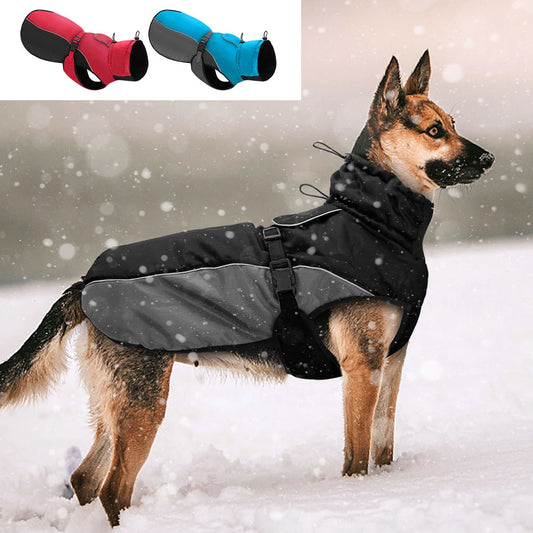 NorthPaw Waterproof Dog Raincoat – Reflective Winter Jacket