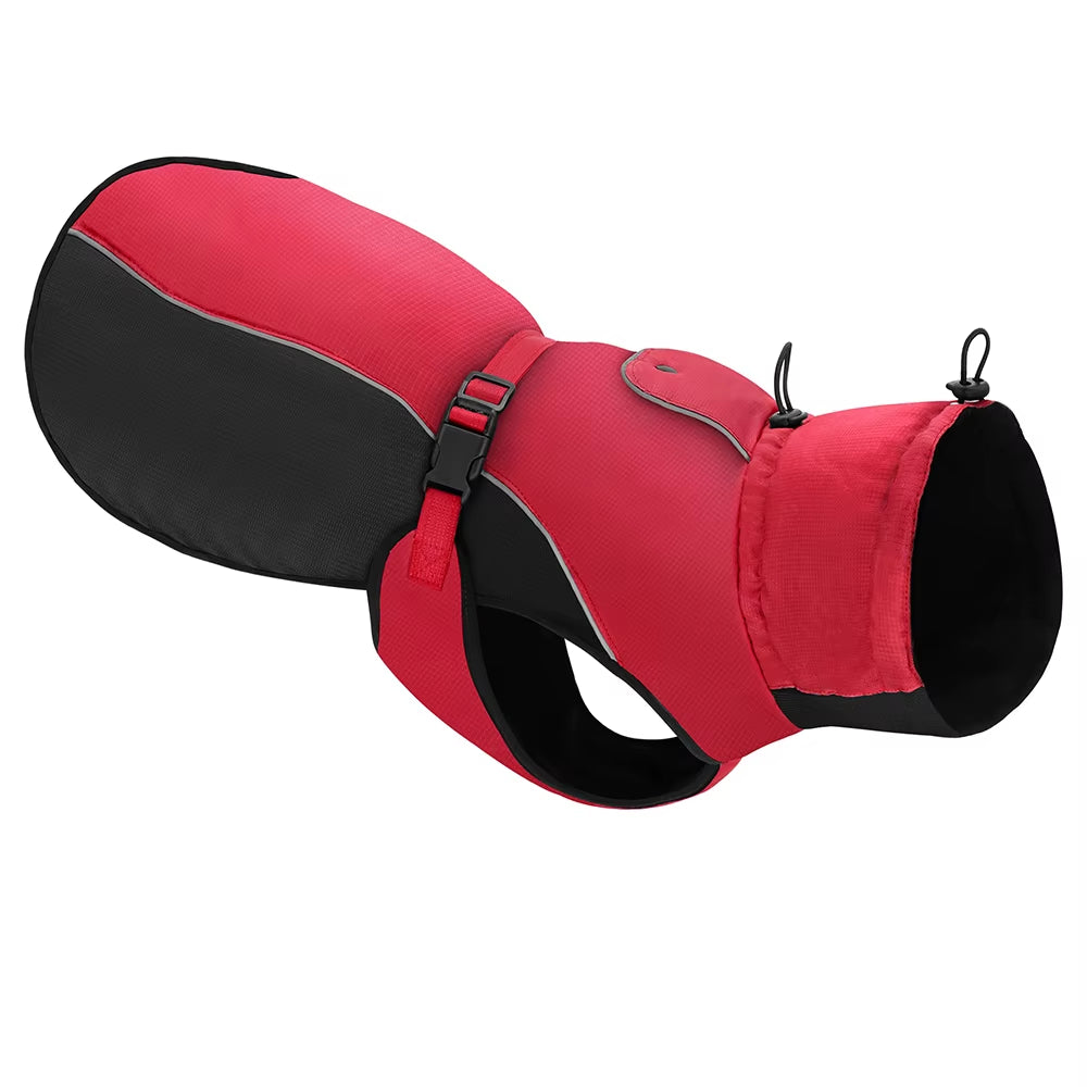 NorthPaw Waterproof Dog Raincoat – Reflective Winter Jacket