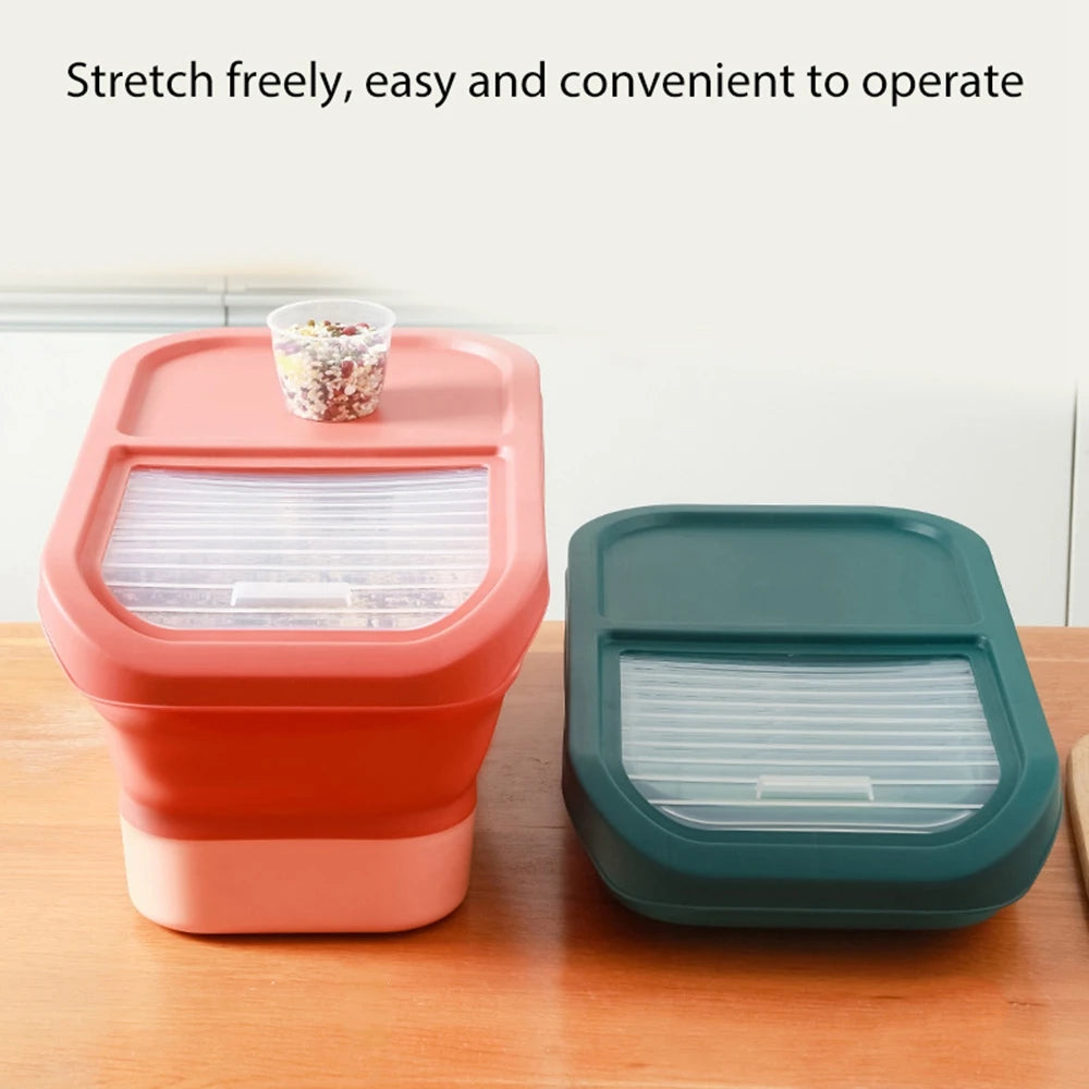 NorthPaw Airtight Pet Food Storage Container – Collapsible Kibble Bin