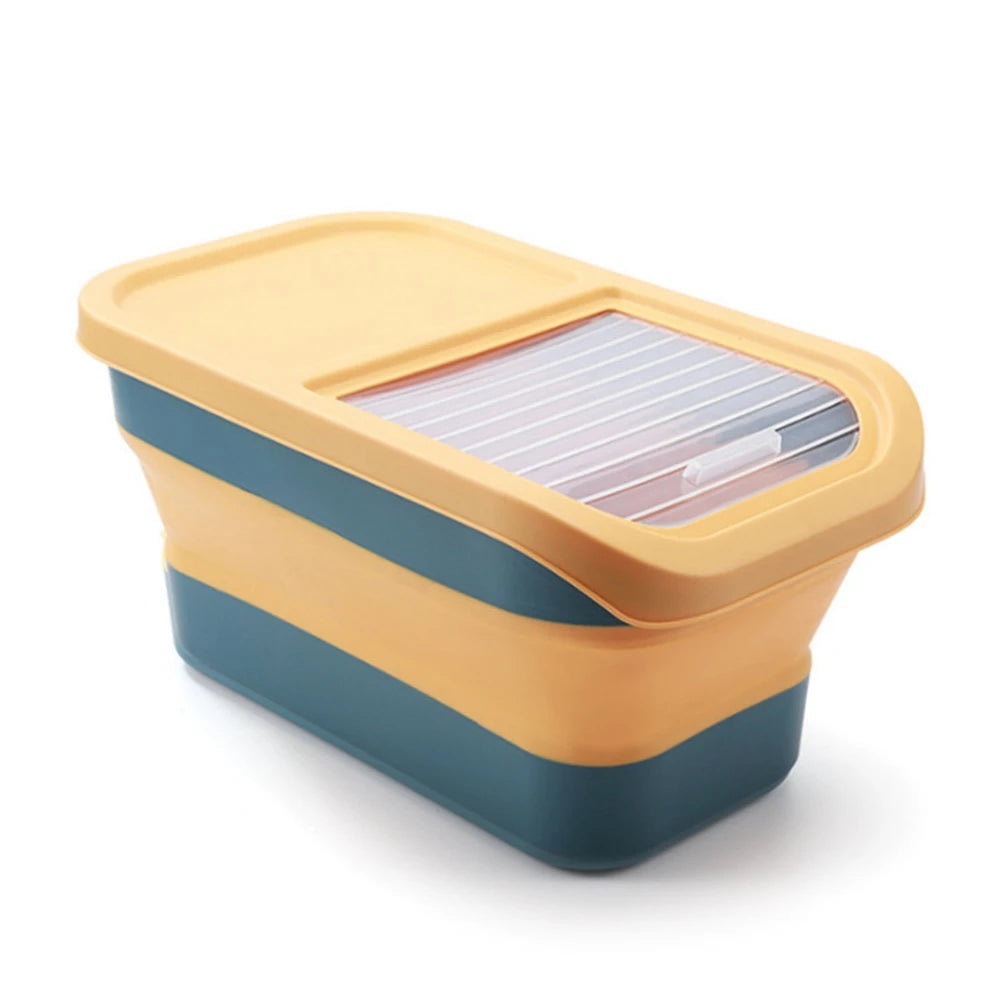 NorthPaw Airtight Pet Food Storage Container – Collapsible Kibble Bin
