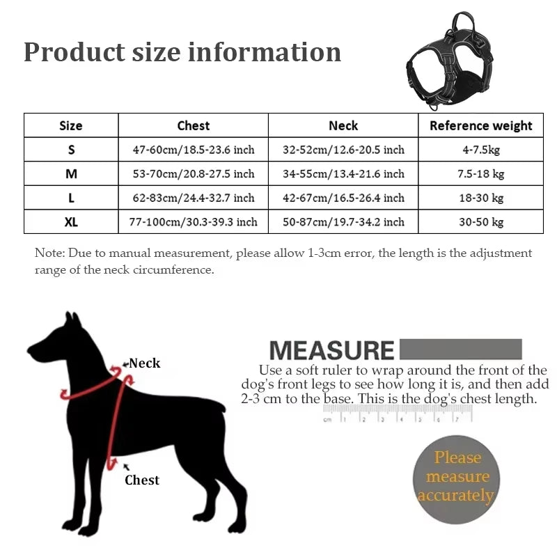 NorthPaw Reflective No-Pull Dog Harness